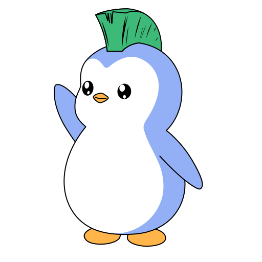 Cool Blue Pengu