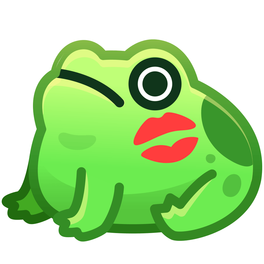 Kissed Frog